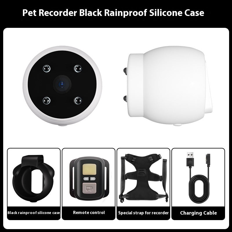 Pet Tracker Collar Dogs And Cats  Recording Camera-6