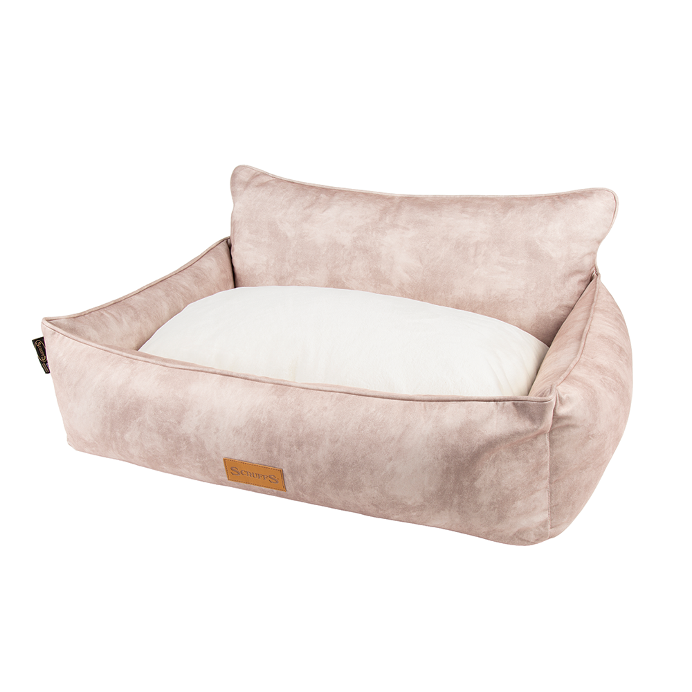 Kensington Box Dog Bed (in Cream, Chocolate, Navy or Grey) by Scruffs-5