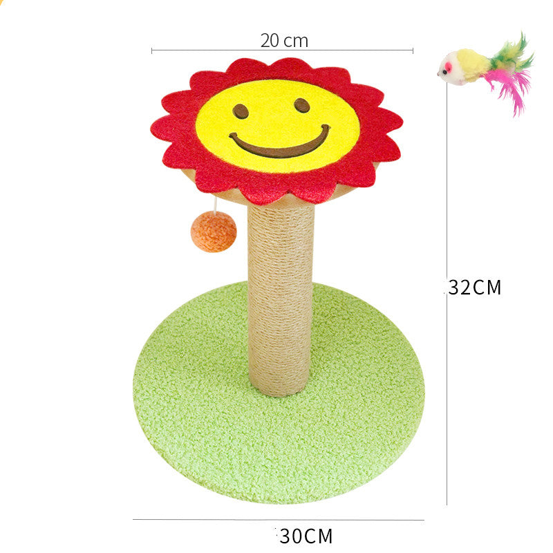 Cat Scratcher with Sisal Winding and Hemp Surface-7