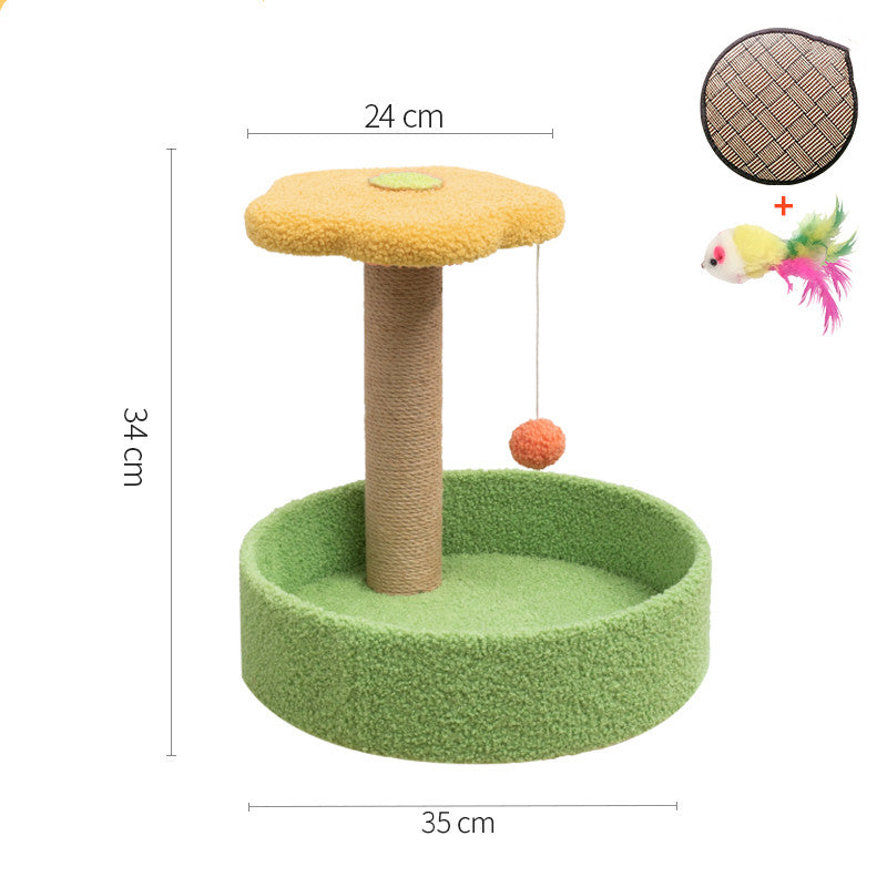 Cat Scratcher with Sisal Winding and Hemp Surface-8