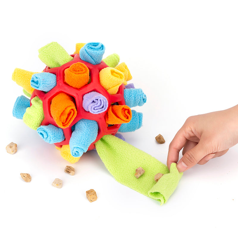 Interactive Pet Dog Sniff and Snack Puzzle Ball-1