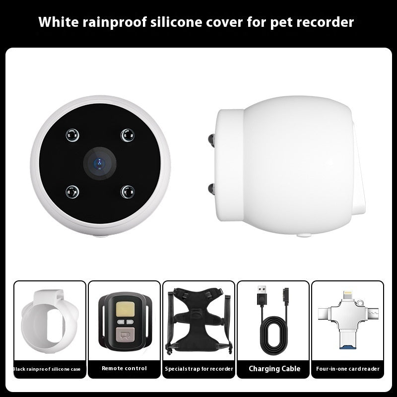 Pet Tracker Collar Dogs And Cats  Recording Camera-7
