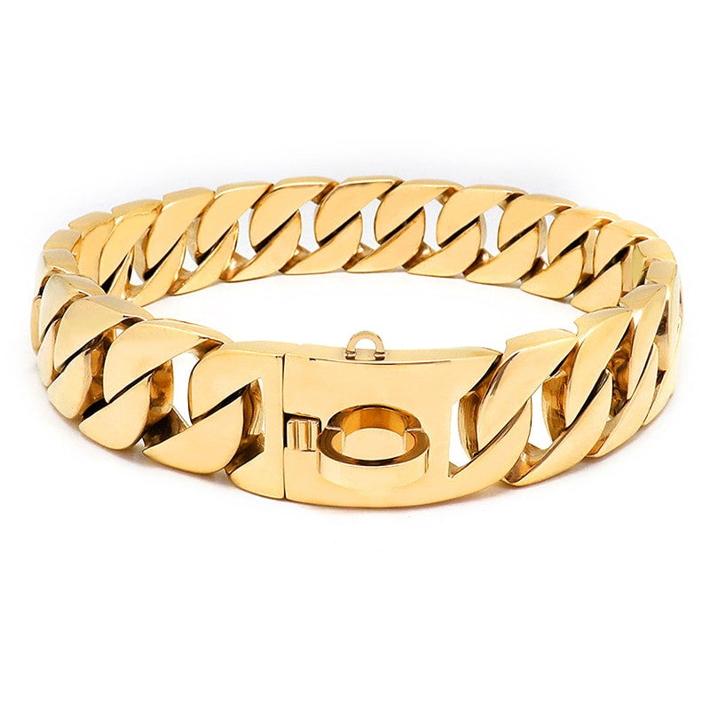 Cuban Chain Dogs Collar-8
